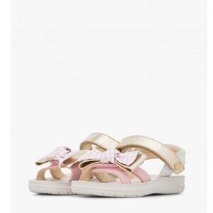 NATURINO SUMATRA Leather sandals in Pink